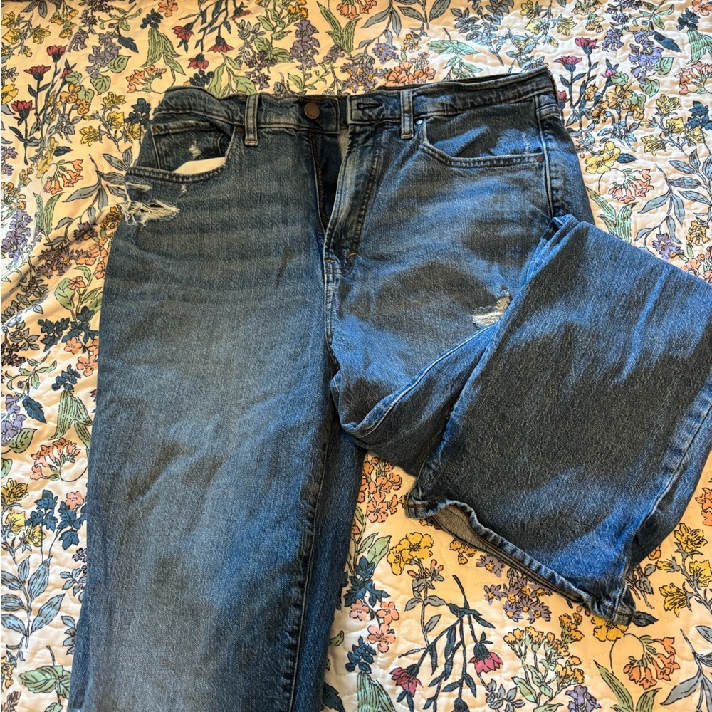 HIGH WAISTED Blue Denim Jeans